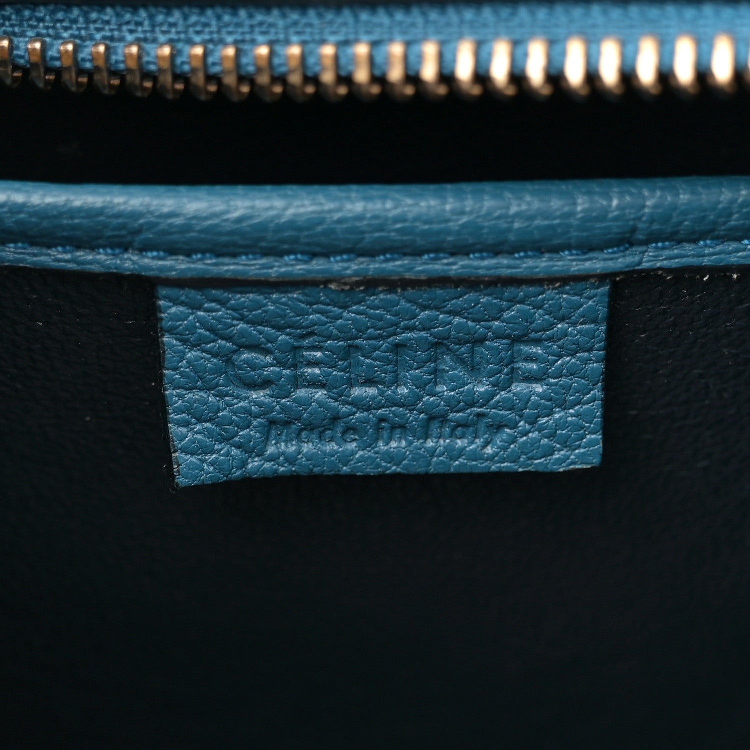 Celine Goatskin Nano Luggage Sea 6 of 11