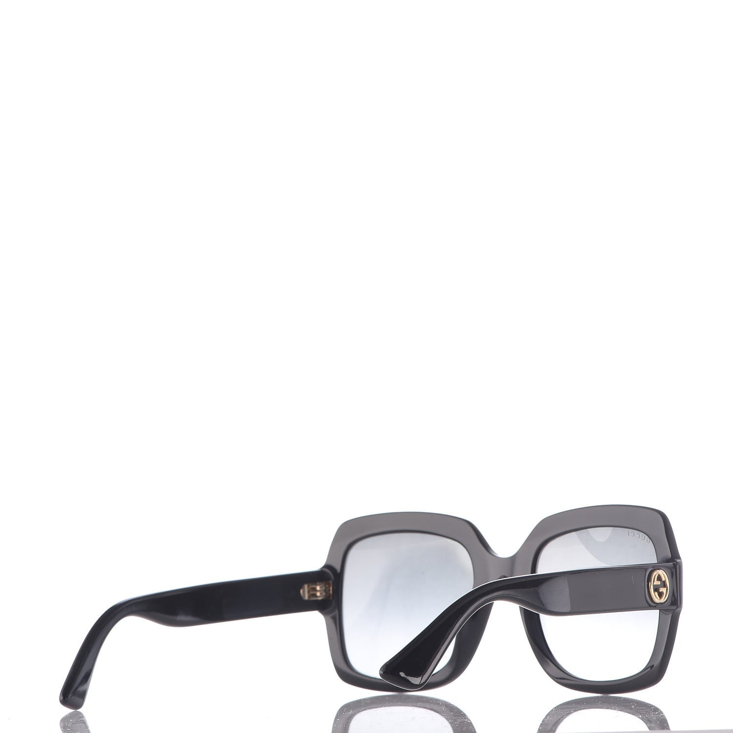 Oversize Square GG 0036S Sunglasses Black