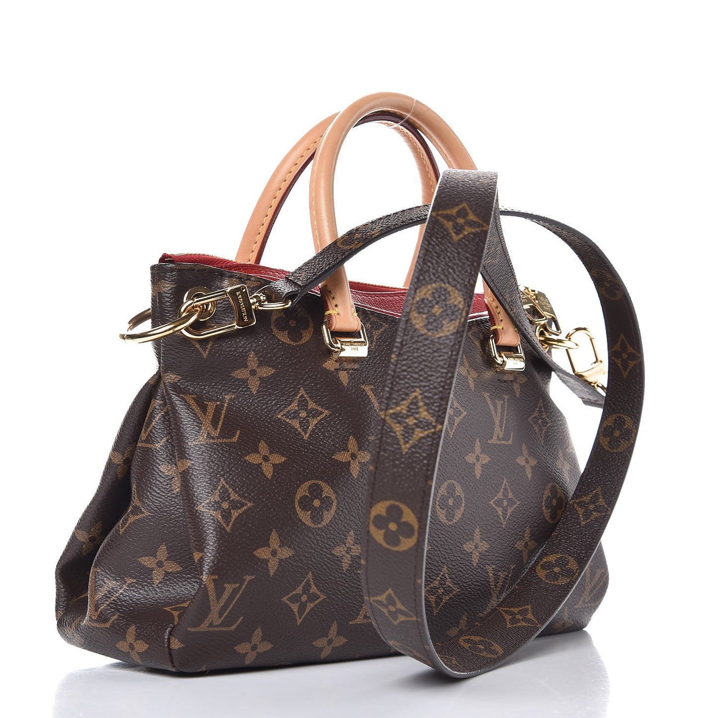Monogram Pallas BB Cherry