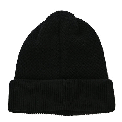 Chanel Cashmere CC Logo Beanie Hat Black 2 of 8