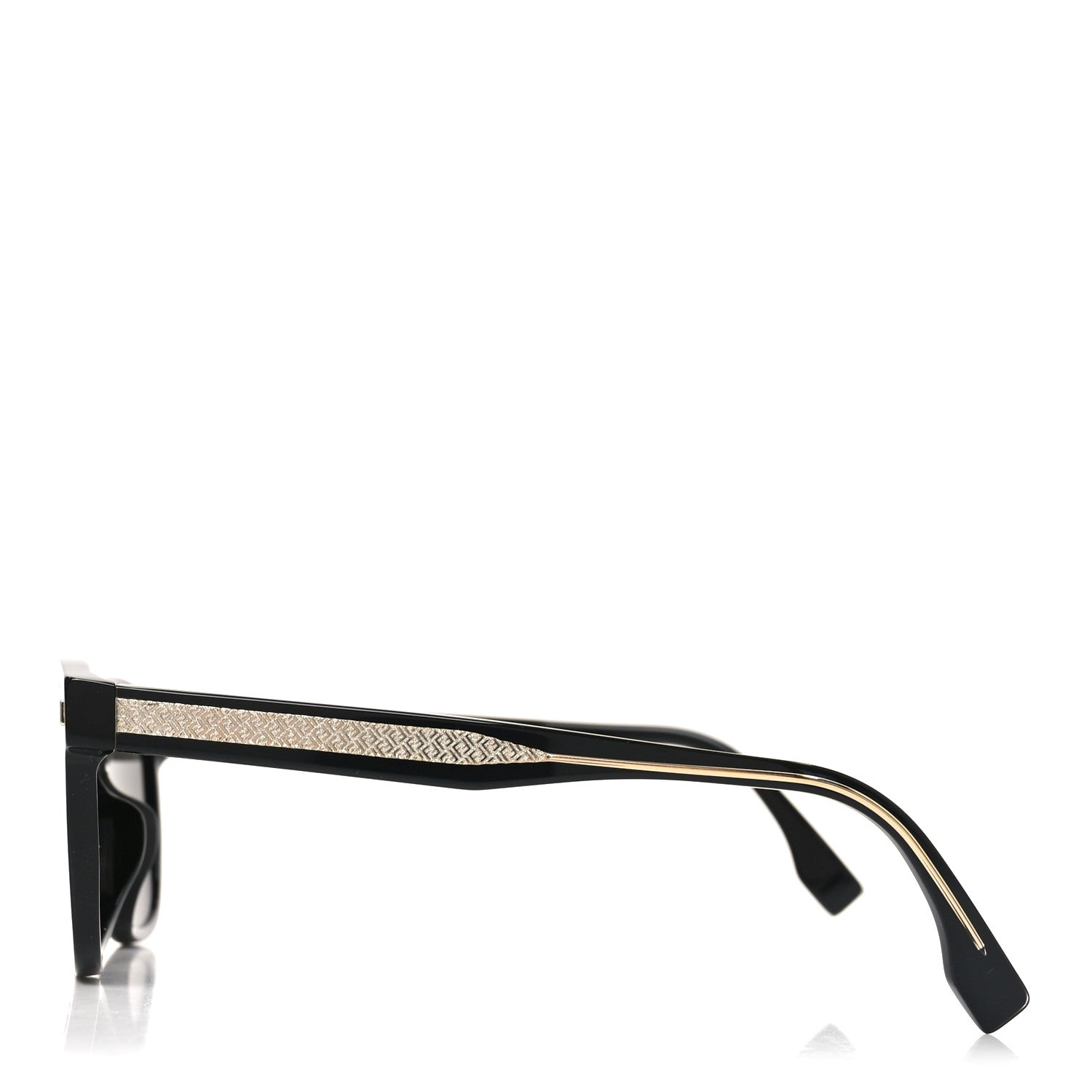 Fendi Square Sunglasses FE40001U Black 3 of 7