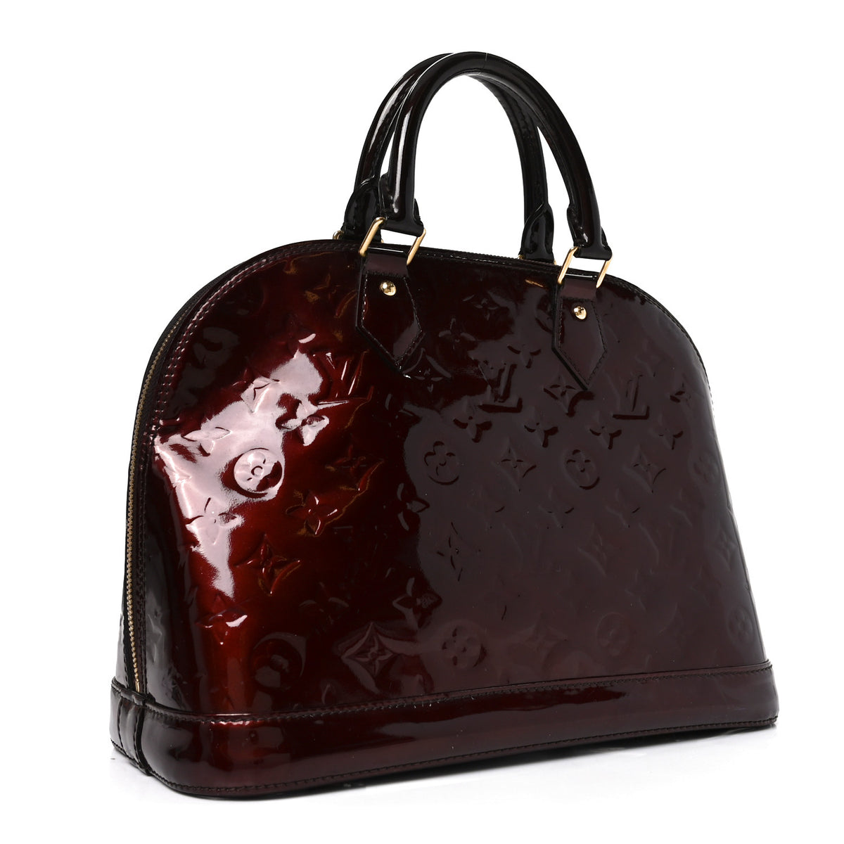 Louis Vuitton Vernis Alma PM Amarante 3 of 9