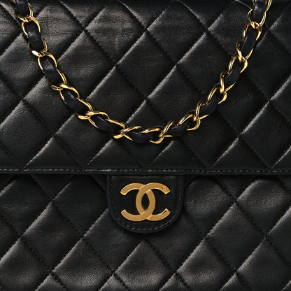 Chanel Lambskin Quilted Small Single Flap Black 7 of 10