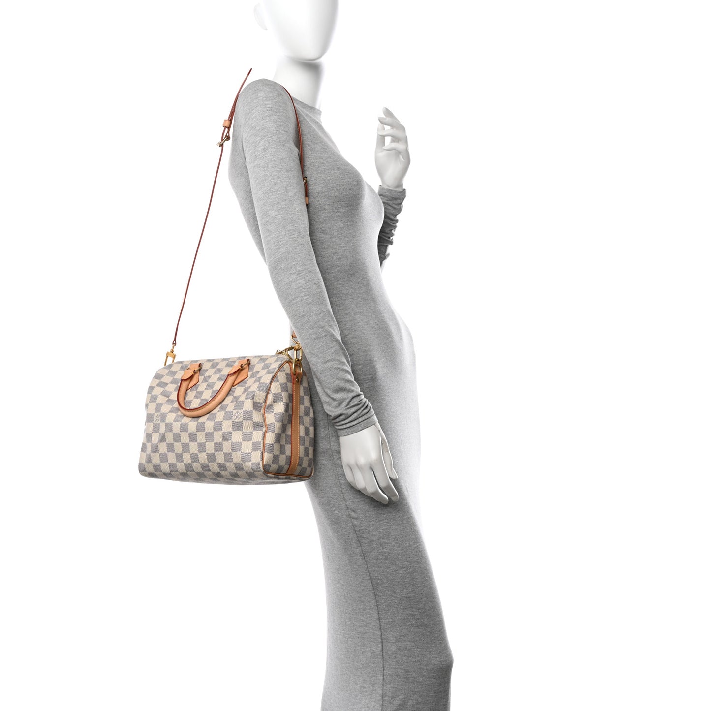 Damier Azur Speedy Bandouliere 25