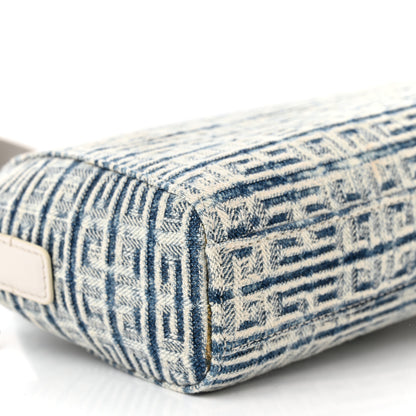Givenchy Denim Logo 4G Print Antigona Crossbody Bag Light Blue 8 of 11