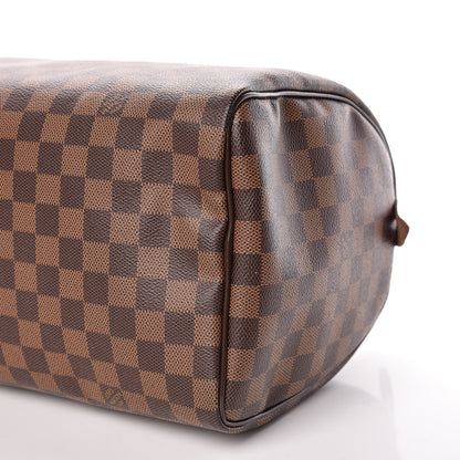 Louis Vuitton Damier Ebene Speedy 30 7 of 14