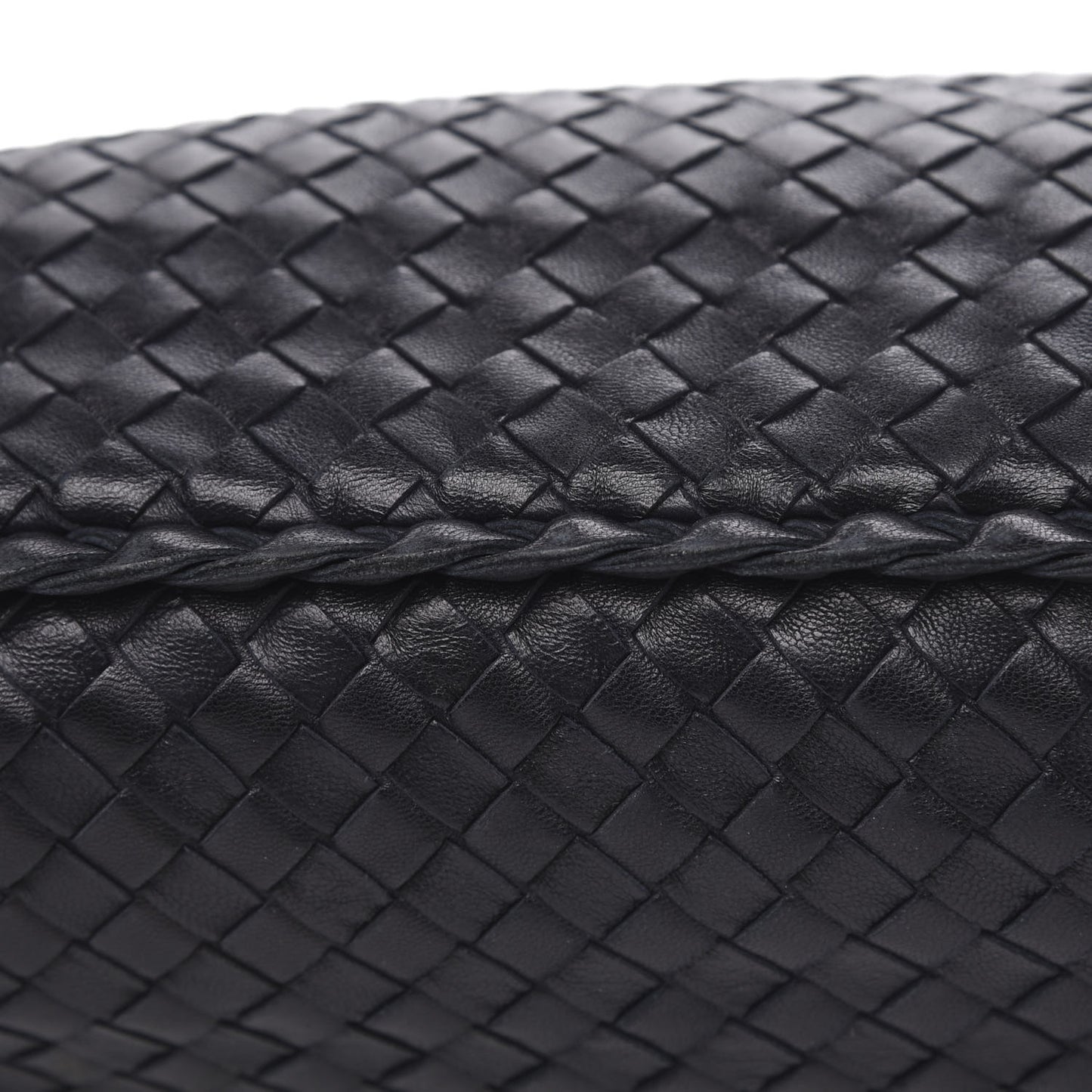 Nappa Intrecciato Large Veneta Hobo Black