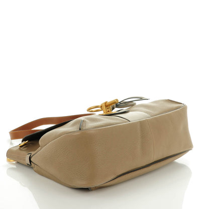 Chloe Grained Lambskin Medium Lexa Shoulder Bag Motty Grey 4 of 8