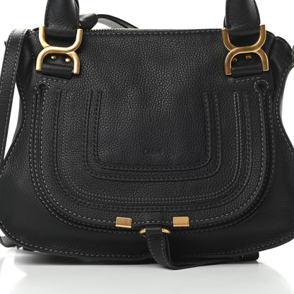 Chloe Calfskin Small Marcie Satchel Black 8 of 14