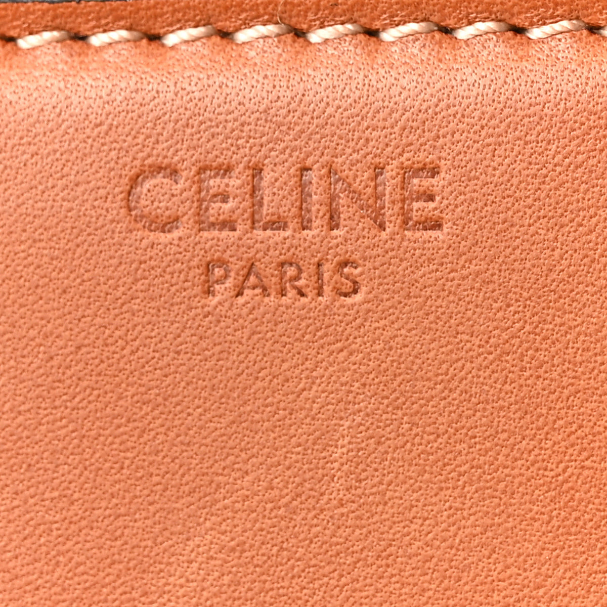 Natural Calfskin Medium Triomphe Tan
