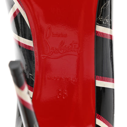 Christian Louboutin Patent Ribbon Kate 100 Pumps 36 Multicolor 6 of 7