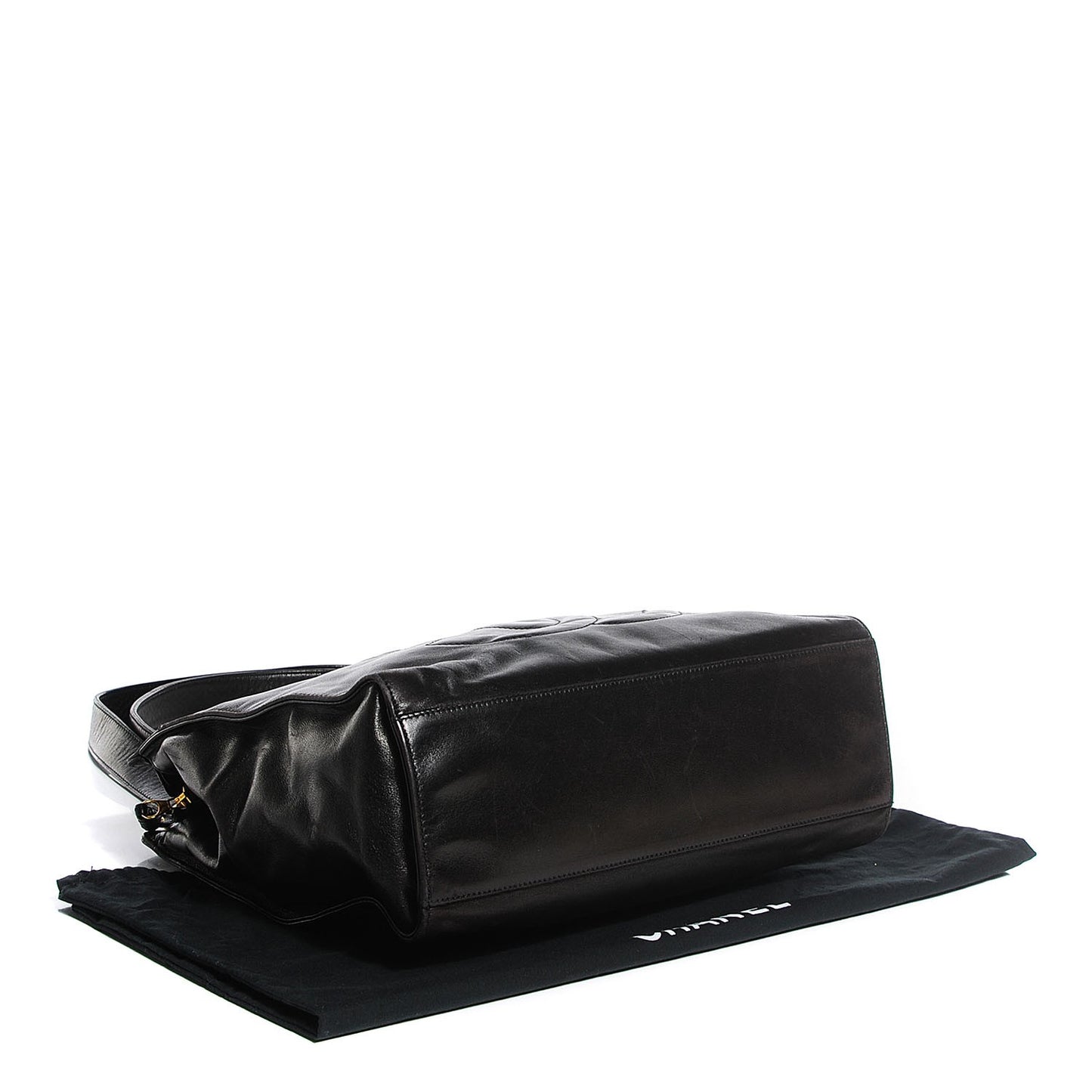 Lambskin CC Shoulder Bag Black