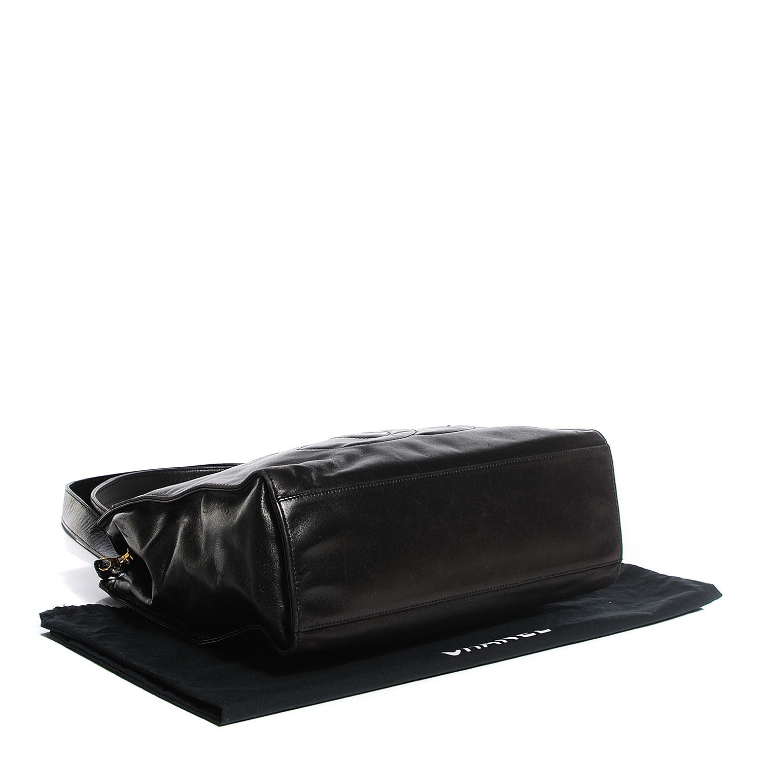 Chanel Lambskin CC Shoulder Bag Black 4 of 8