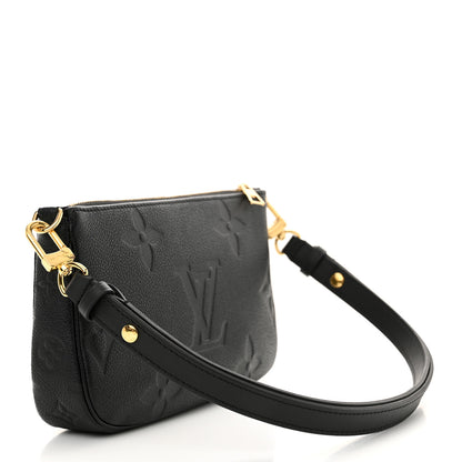 Louis Vuitton Empreinte Monogram Giant Multi Pochette Accessories Large Pochette Black 3 of 10