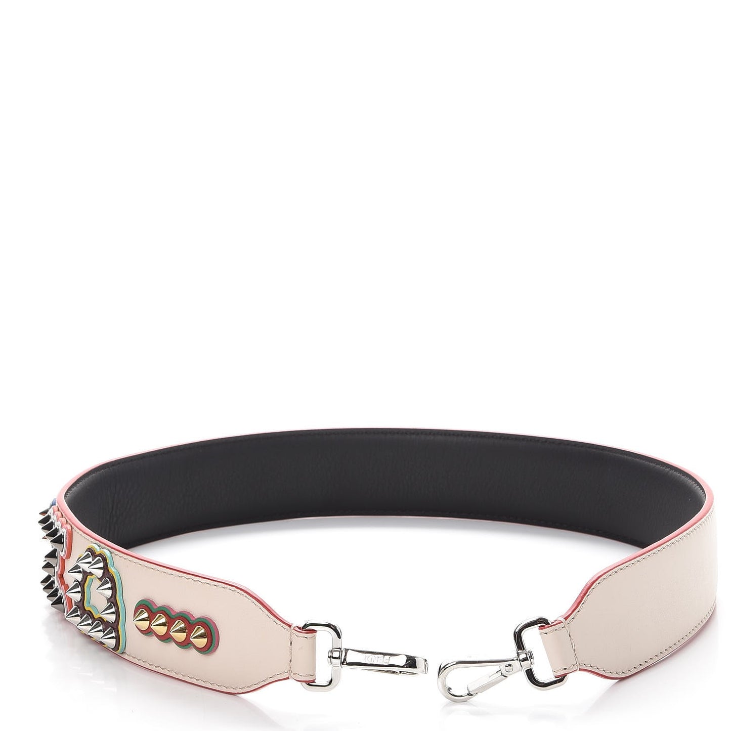 Vitello Dolce Fun Fair Metal Studded Strap You Camelia Multicolor