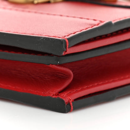 Gucci Calfskin Queen Margaret Card Case Wallet Red 9 of 9