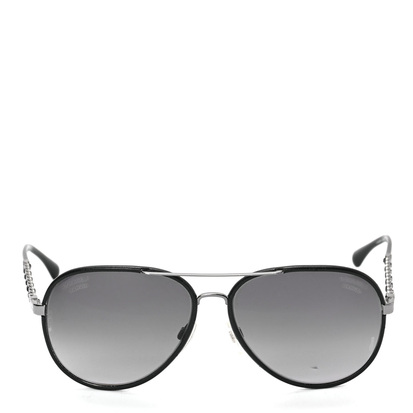 Metal Polarized Pilot Winter Sunglasses 4219-Q Black