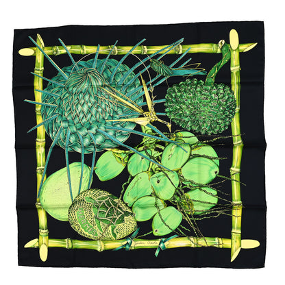 Hermes Silk Jardin Creole Scarf 90 1 of 3