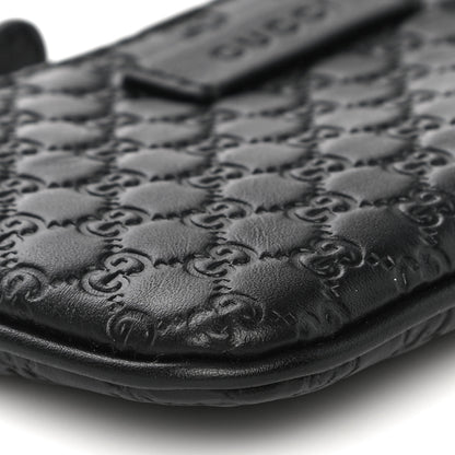 Gucci Microguccissima Key Ring Coin Case Black 9 of 11