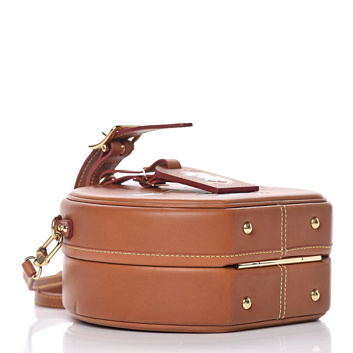 Calfskin Catogram Petite Boite Chapeau Tan