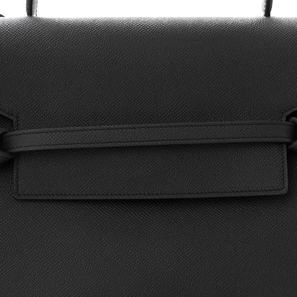 Celine Grained Calfskin Mini Belt Bag Black 9 of 11