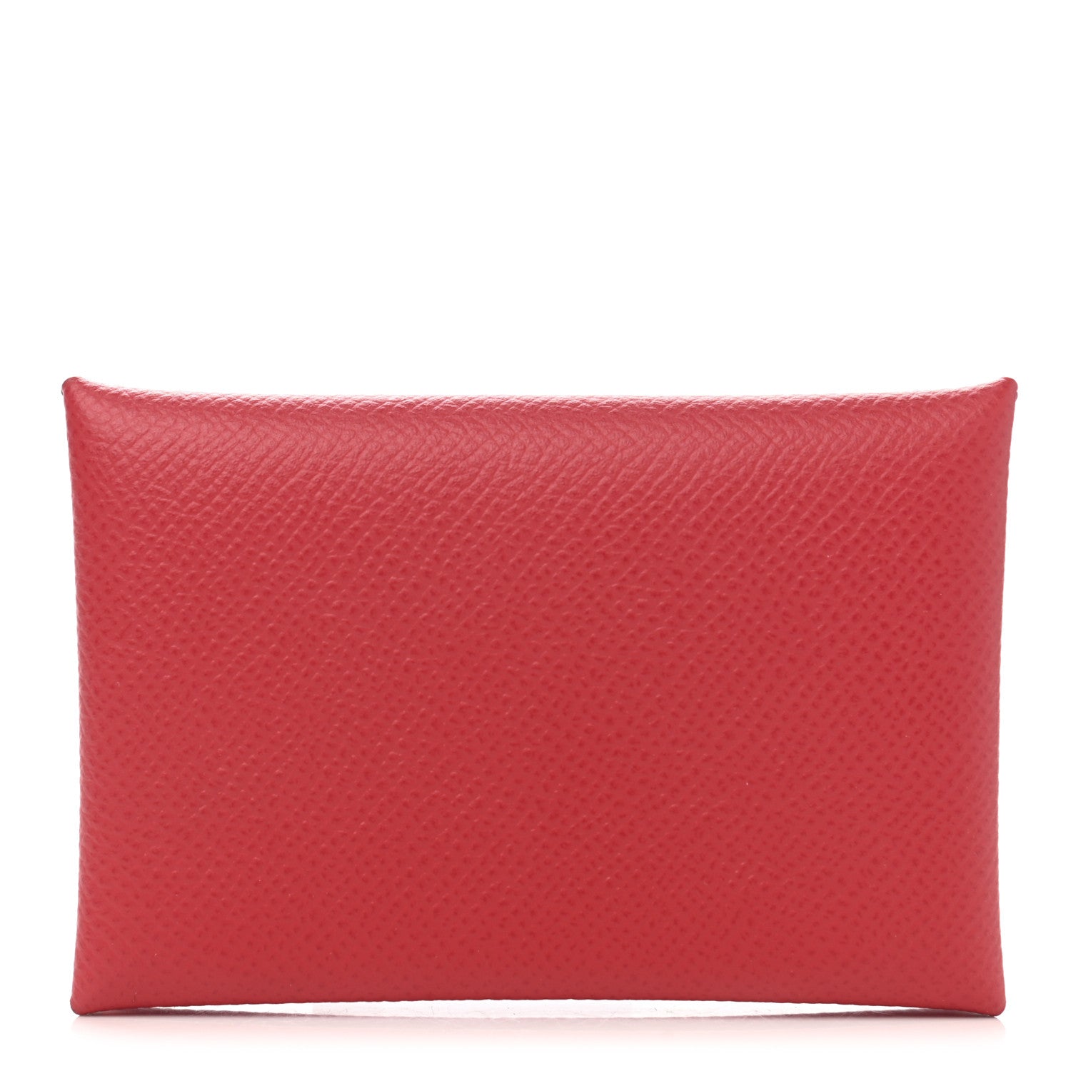 Hermes Epsom Calvi Card Case Bougainvillea 1 of 8
