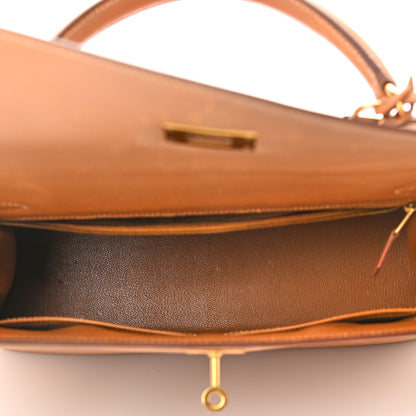 Hermes Courchevel Kelly Sellier 32 Naturelle 4 of 15