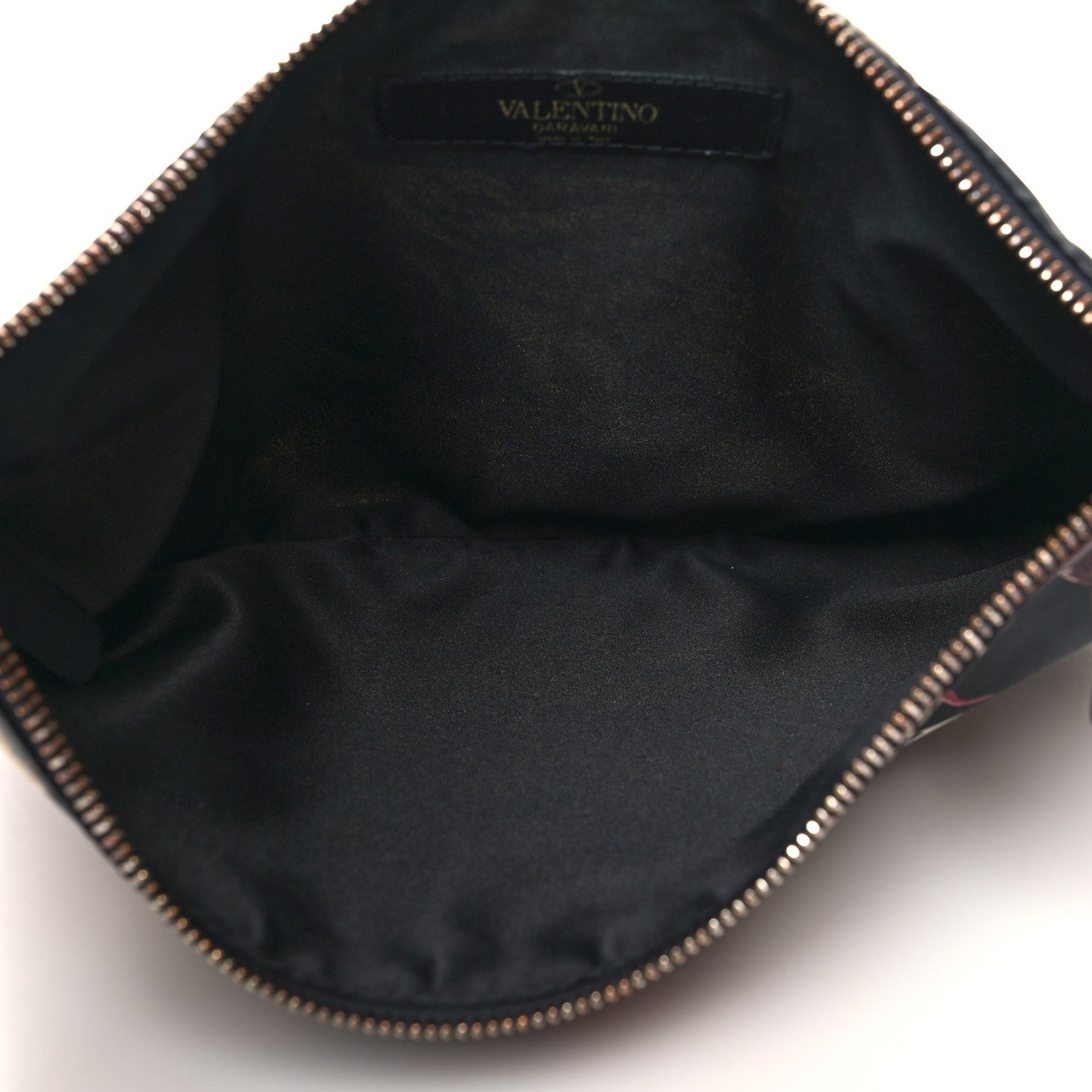 Valentino Garavani Nylon Fantastic Animal Pouch Black 5 of 12