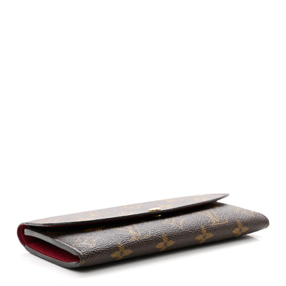 Louis Vuitton Monogram Emilie Wallet Fuchsia 4 of 8