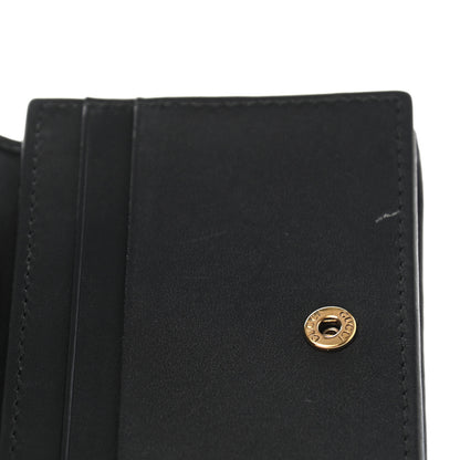 Gucci Calfskin Matelasse Cicada Stud GG Marmont Card Case Wallet Black 8 of 8