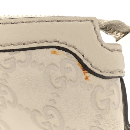 Gucci Guccissima Medium Sukey Tote White 11 of 16