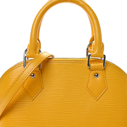 Louis Vuitton Epi Alma BB Citron 7 of 11