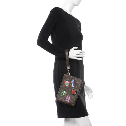 Louis Vuitton Monogram Travel Stickers City Pouch 2 of 7