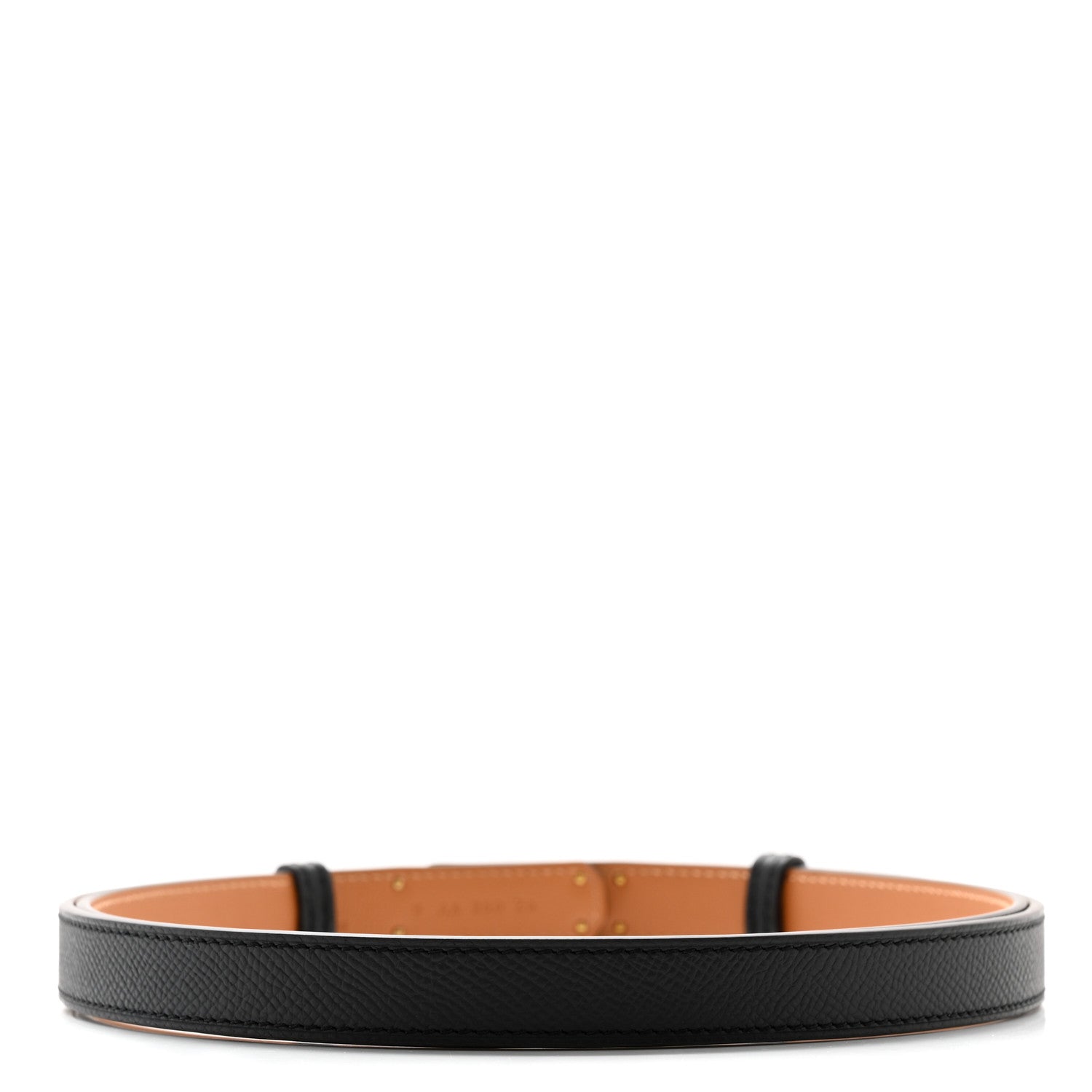Hermes Epsom Kelly Belt Black 2 of 5