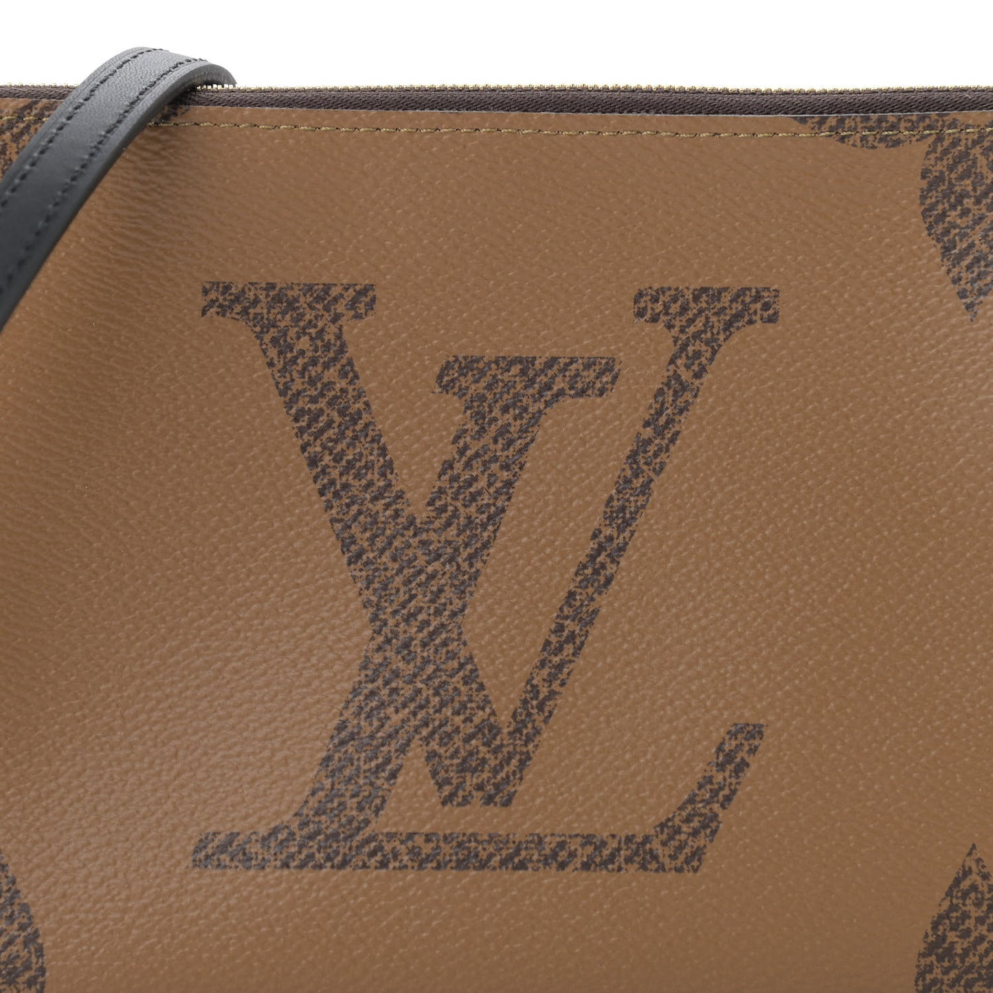 LOUIS VUITTON Reverse Monogram Giant Double Zip Pochette