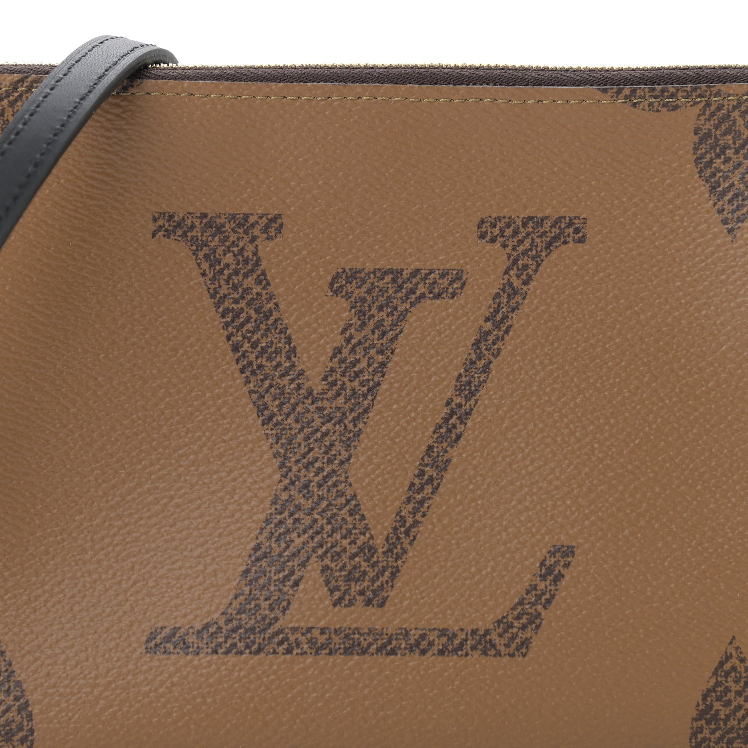 Louis Vuitton LOUIS VUITTON Reverse Monogram Giant Double Zip Pochette 8 of 10