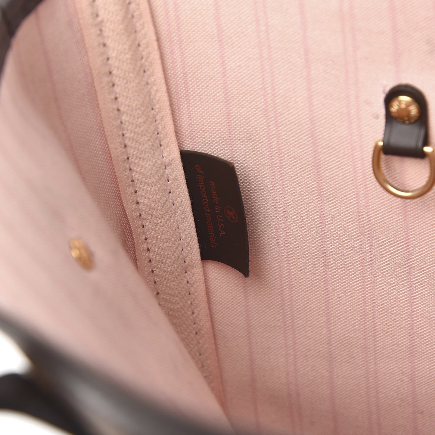 Damier Ebene Neo Neverfull MM Rose Ballerine