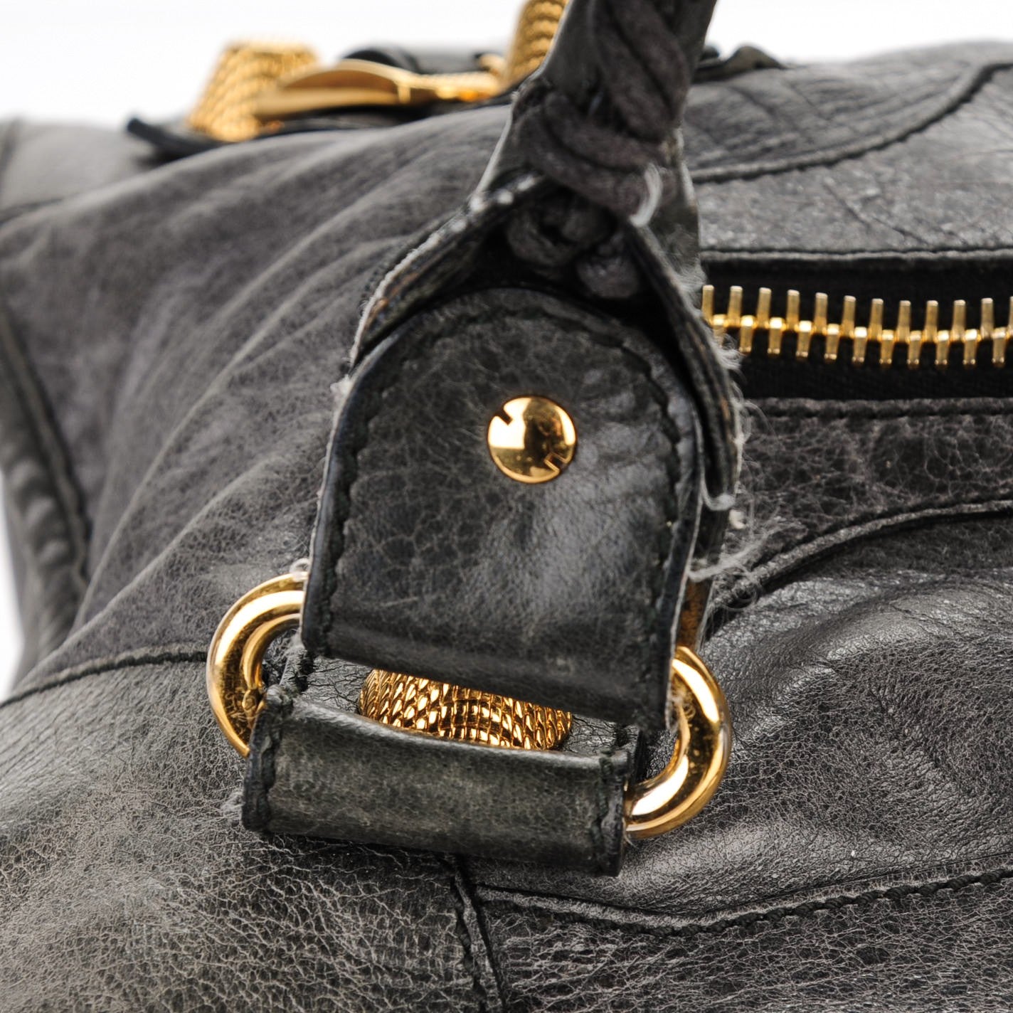 Agneau Giant 21 Gold Hardware City Anthracite