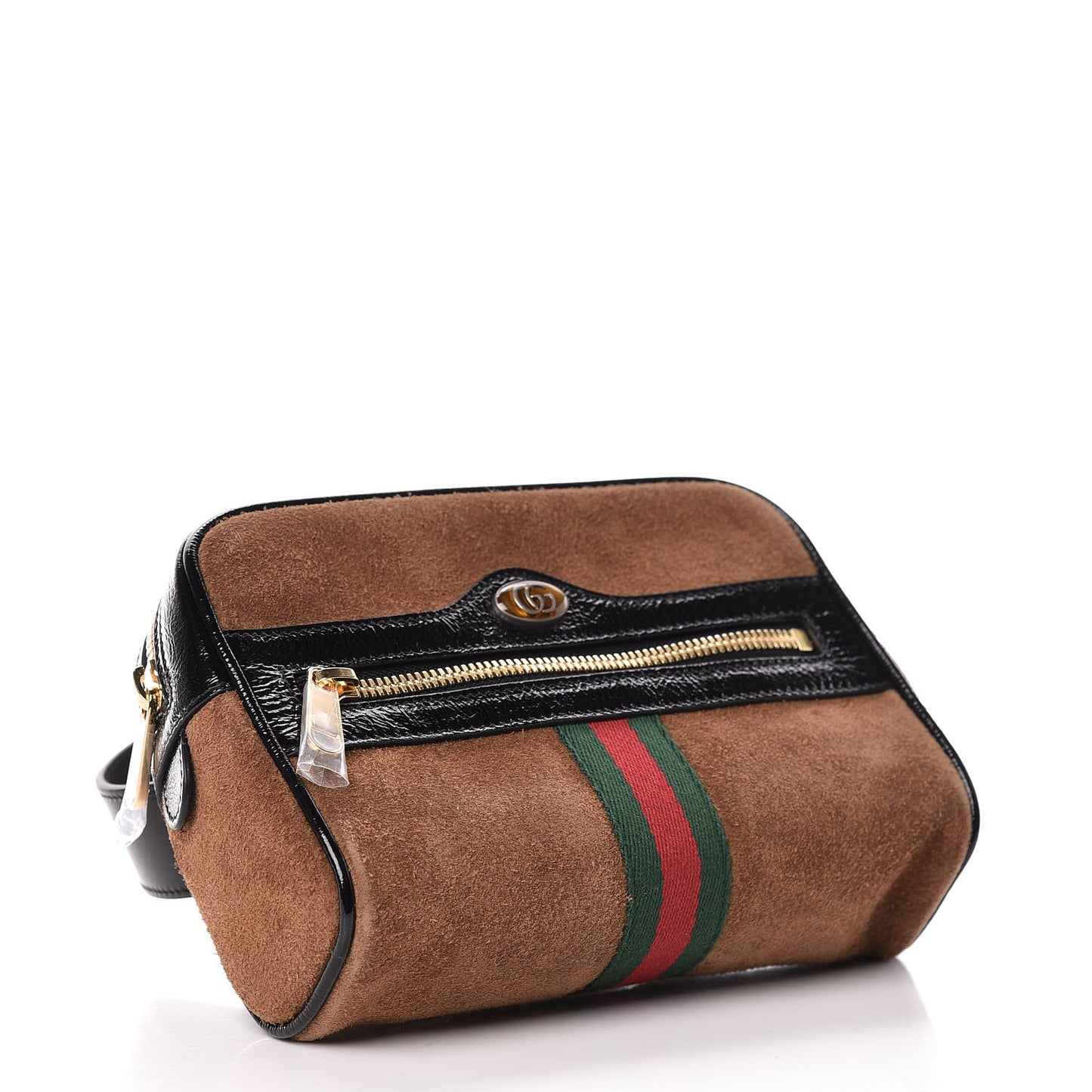Suede Small Ophidia Belt Bag 85 34 Brown