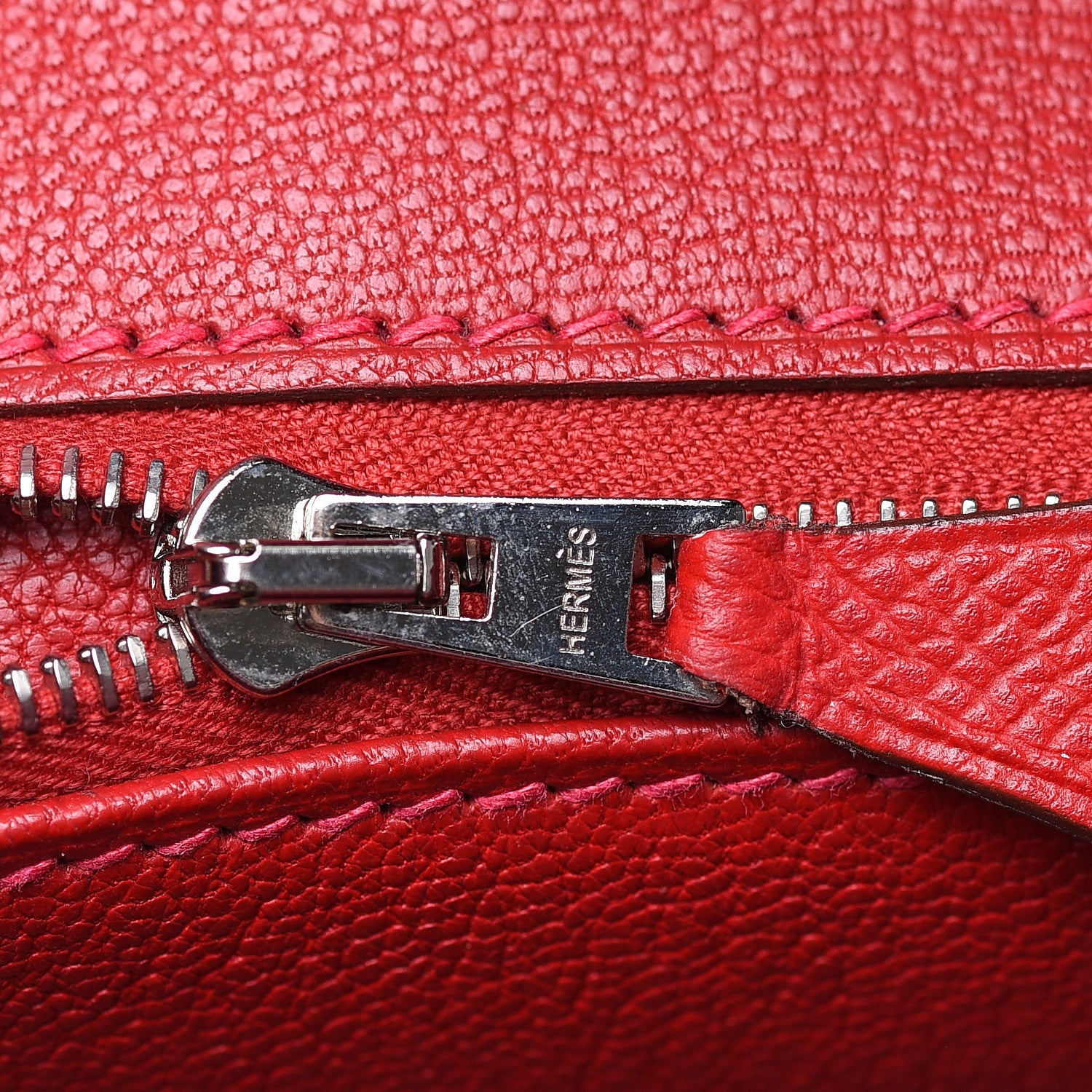 Hermes Epsom Birkin 30 Rouge Casaque 16 of 37