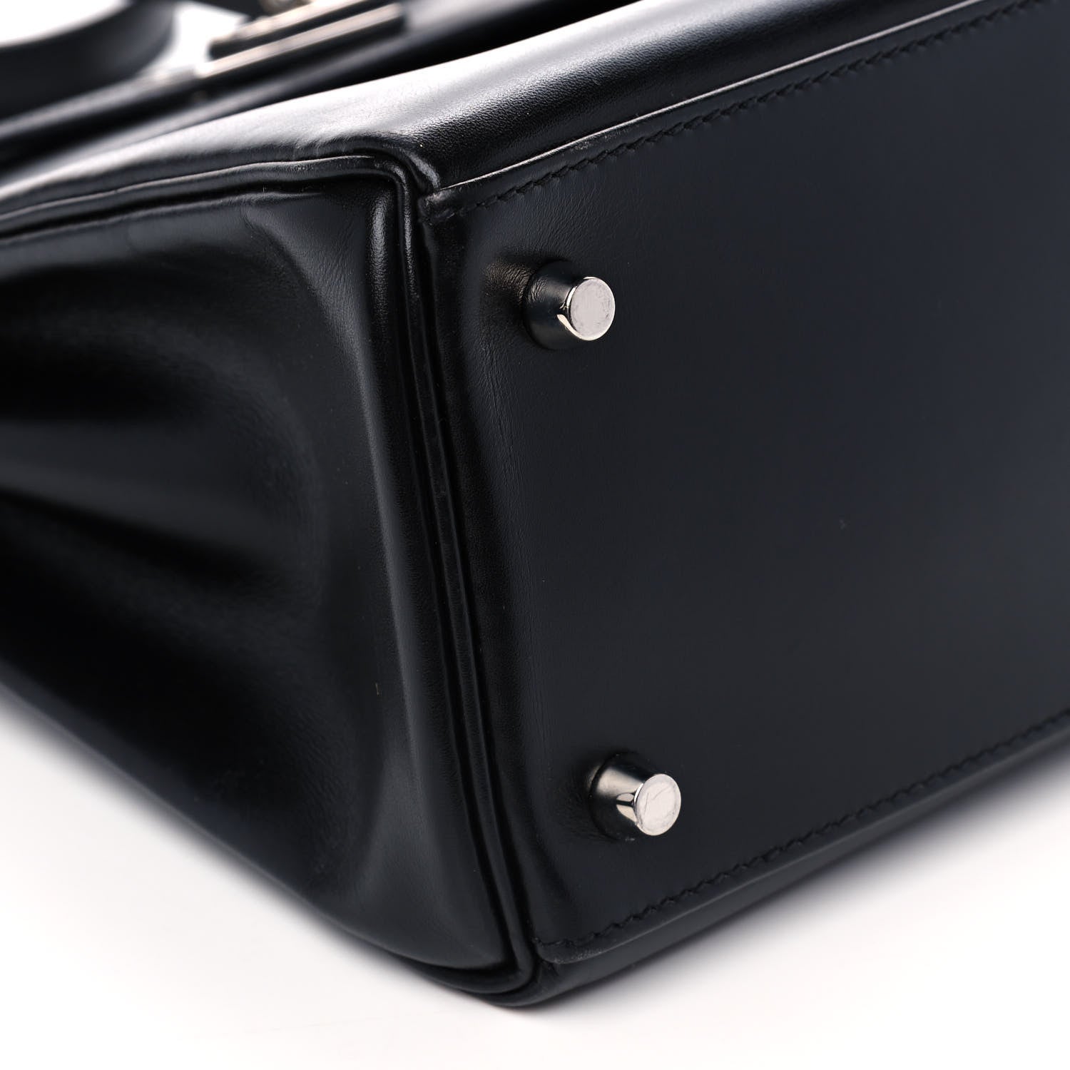 Hermes Box Kelly Retourne 28 Black 9 of 13