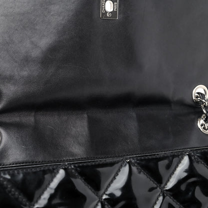 Chanel Vinyl Quilted In the Business Flap Bag Black 8 of 10