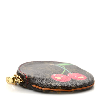 Louis Vuitton Monogram Cerises Round Coin Purse 4 of 6