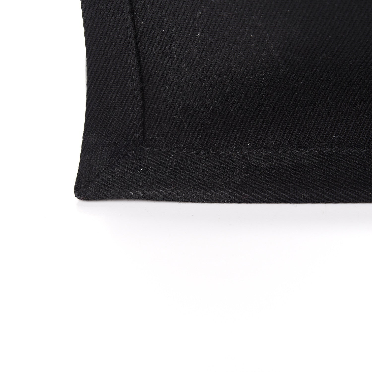 Saint Laurent Linen Calfskin Rive Gauche Tote Black 11 of 11