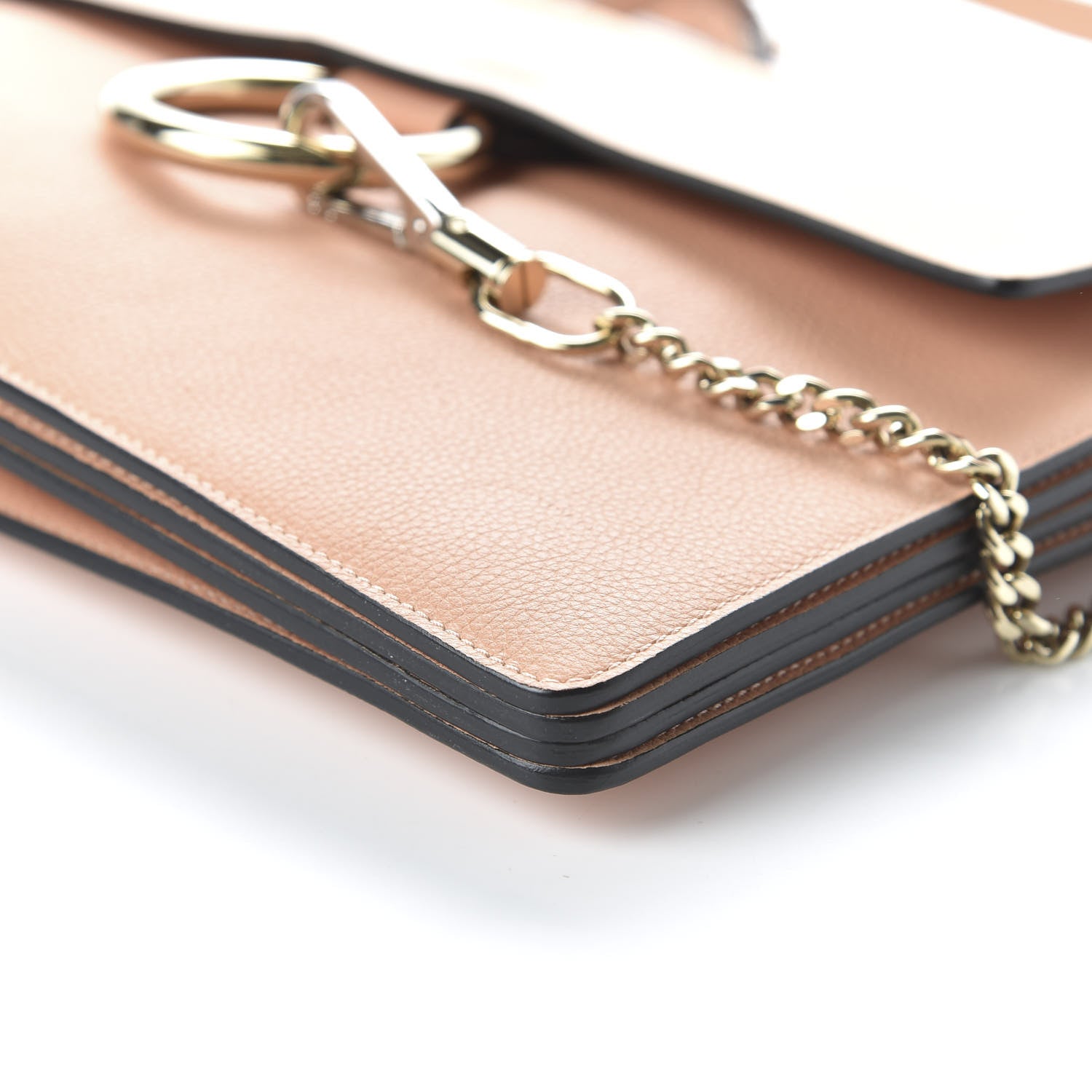 Chloe Calfskin Medium Faye Shoulder Bag Blush Nude 7 of 9
