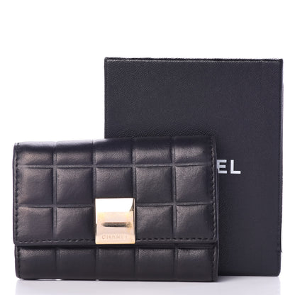 Chanel Lambskin Chocolate Bar 6 Key Holder Blue 9 of 9