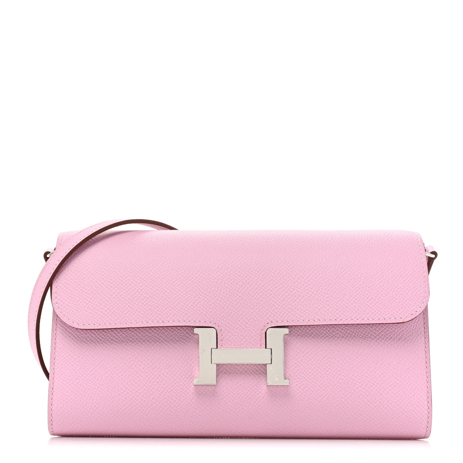 Hermes Epsom Constance Wallet To Go Mauve Sylvestre 1 of 14