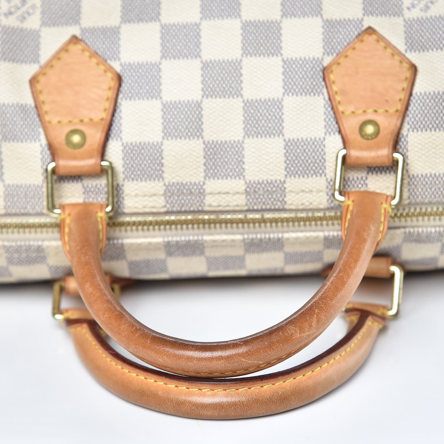 Louis Vuitton Damier Azur Speedy 30 14 of 18
