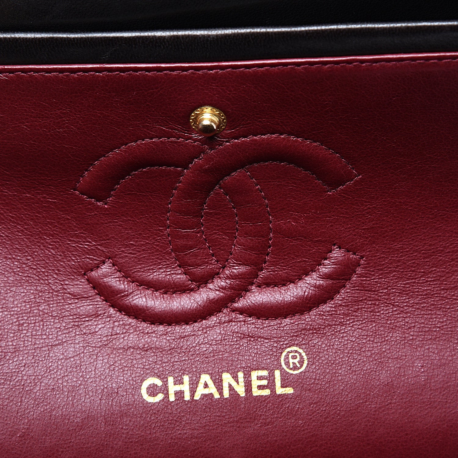 Chanel Lambskin Quilted Small Double Flap Black 5 of 10