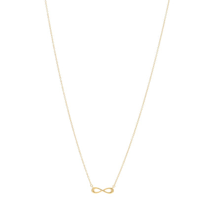 Tiffany 18K Yellow Gold Infinity Pendant Necklace 1 of 4